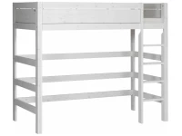 Lifetime hoogslaper 177h 90x200 rechte ladder whitewash