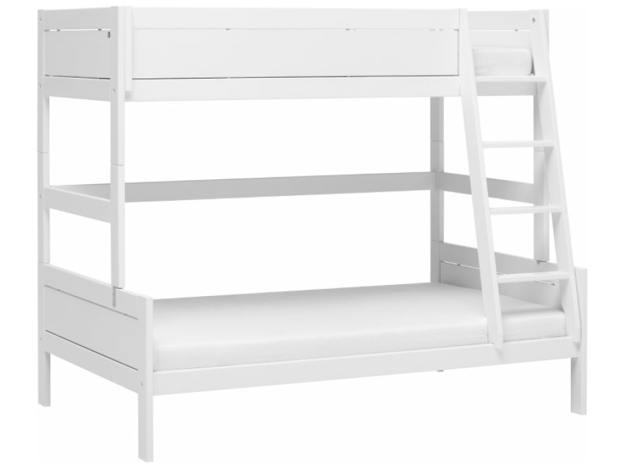 Lifetime familie stapelbed 90/120 wit
