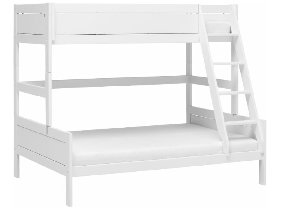 Lifetime familie stapelbed 90/140 wit