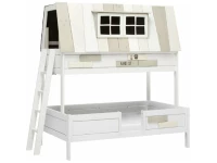 Lifetime stapelbed Hangout 90/120x200 wit