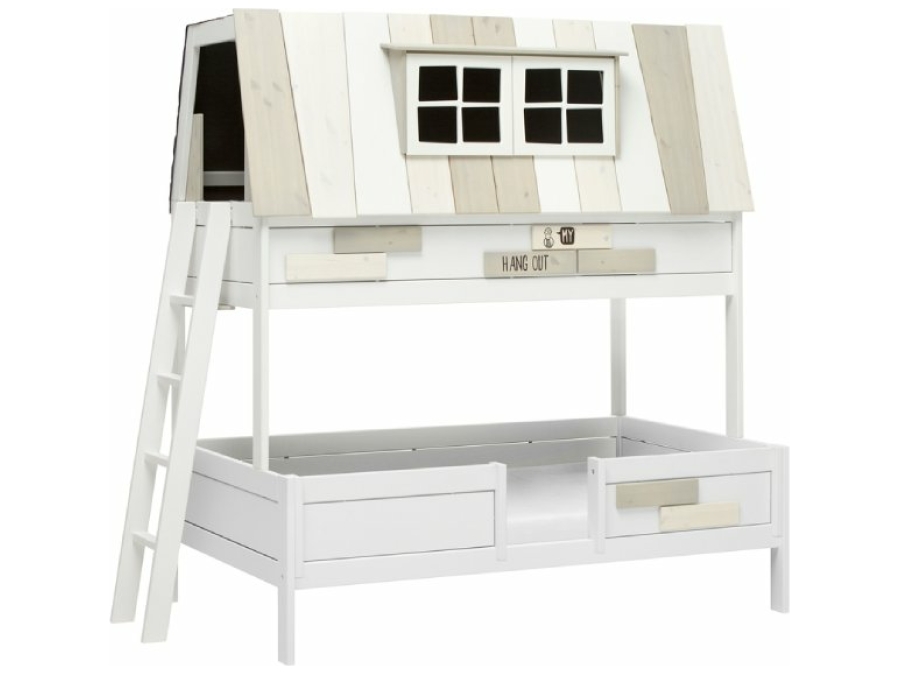 Lifetime stapelbed Hangout 90/140x200 wit