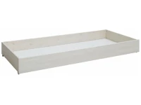Lifetime bedlade whitewash 90x200
