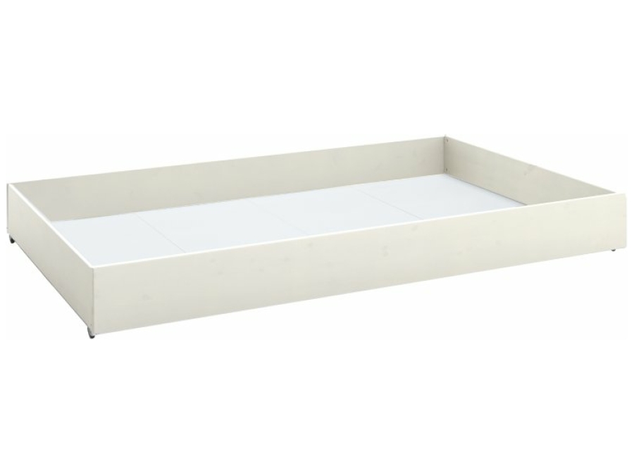 Lifetime bedlade whitewash 120x200