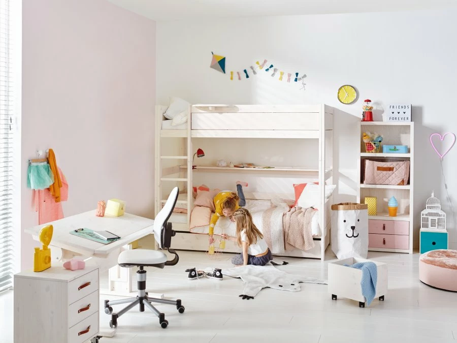 Lifetime stapelbed 90x200 whitewash - Afbeelding 3