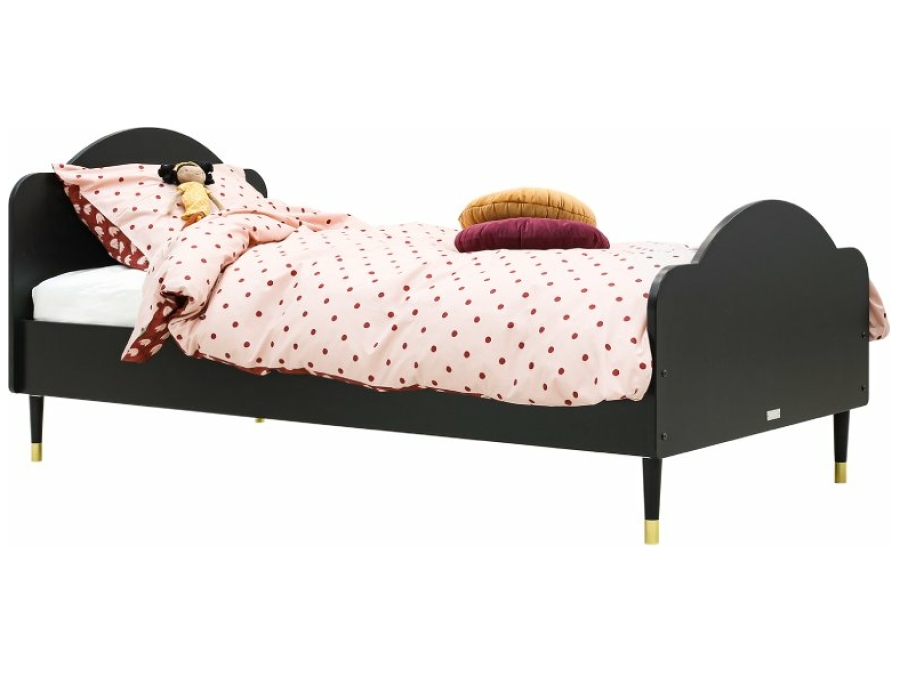 Bopita Cloë bed 90x200 mat zwart