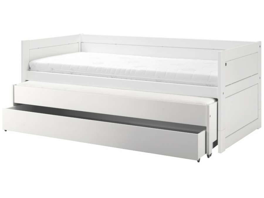Lifetime kajuitbed logeerbed & bedlade wit