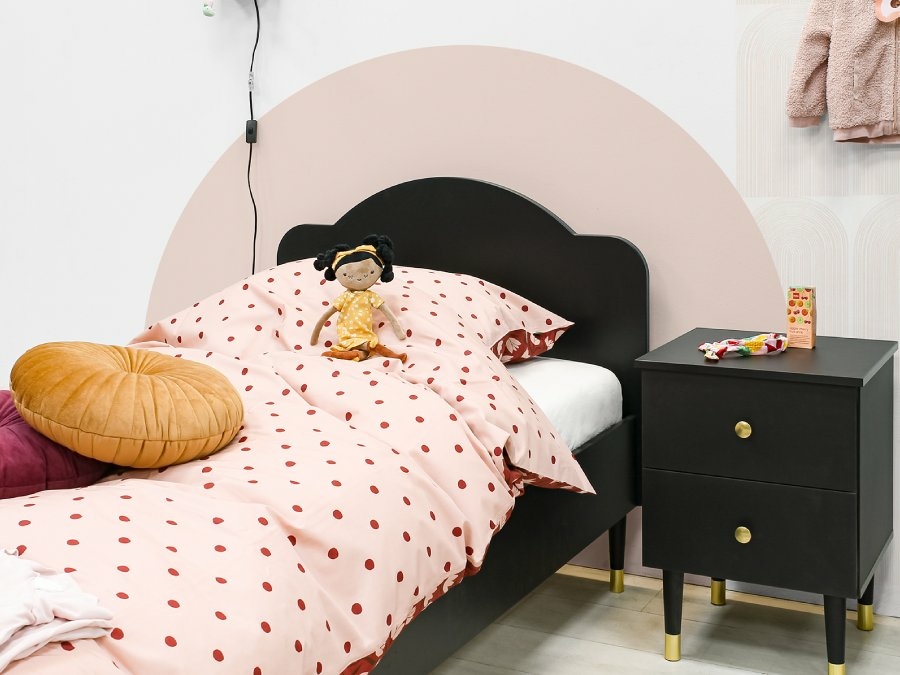 Bopita Cloë bed 90x200 mat zwart - Afbeelding 6