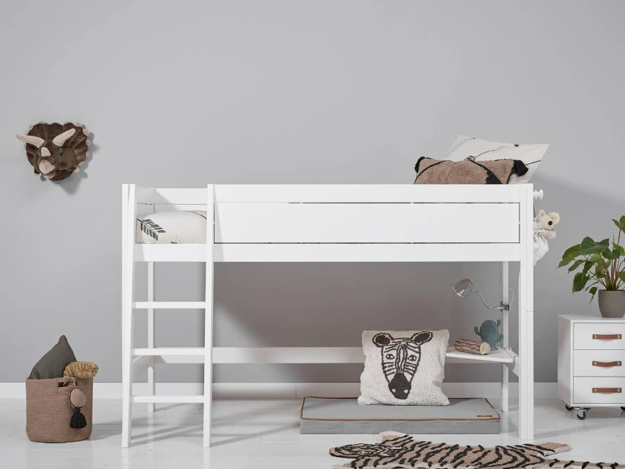 Lifetime halfhoogslaper schuine ladder wit - Afbeelding 2