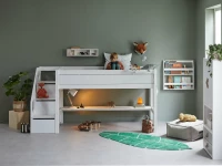 Lifetime halfhoogslaper trapkast wit - Afbeelding 2