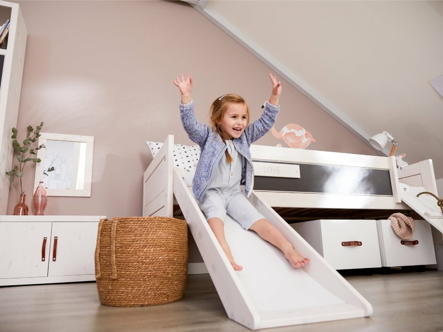 Lifetime kajuitbed Climb & Slide whitewash - Afbeelding 4