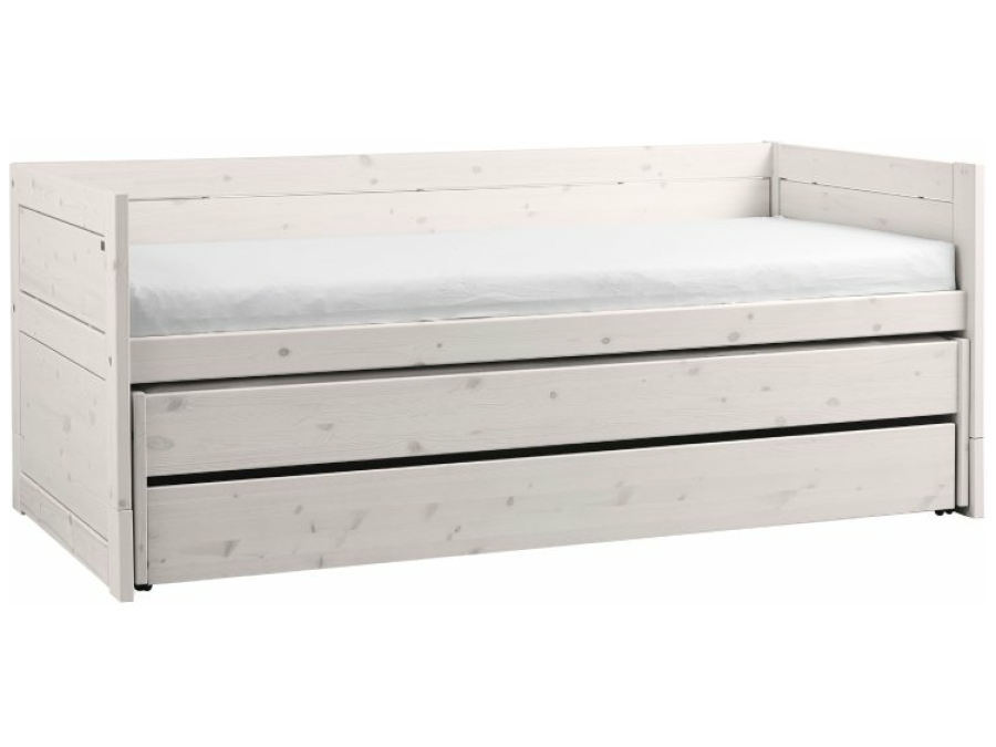 Lifetime kajuitbed logeerbed & bedlade whitewash