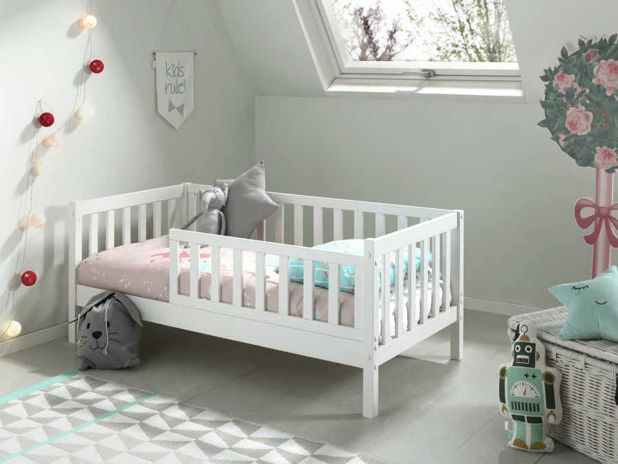 Vipack Toddler peuterbed 70 wit - Afbeelding 4