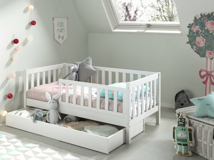 Vipack Toddler peuterbed 70 wit - Afbeelding 5