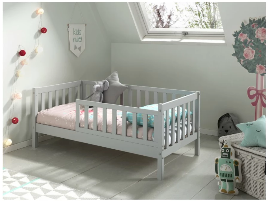 Vipack Toddler peuterbed 70 grijs - Afbeelding 4