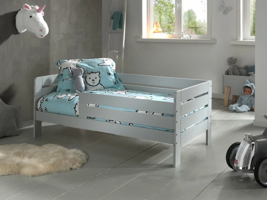 Vipack Toddler peuterbed 71 grijs - Afbeelding 4