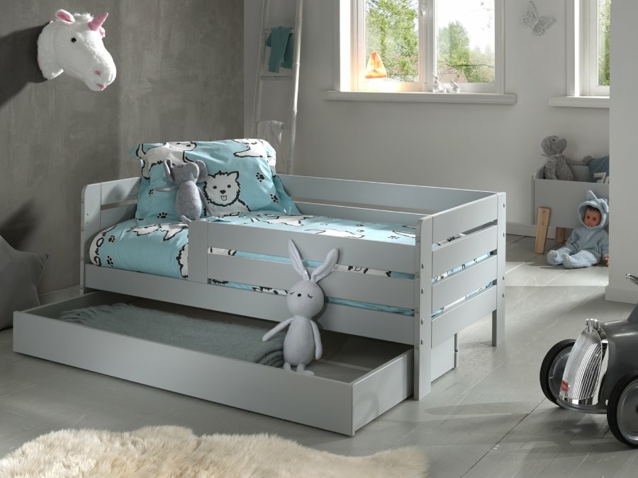 Vipack Toddler peuterbed 71 grijs - Afbeelding 5