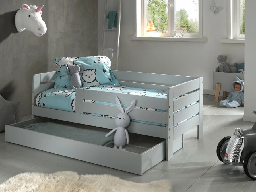 Vipack Toddler peuterbed 71 grijs - Afbeelding 5