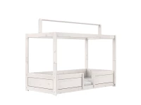 Lifetime 4-in-1 bed met dak whitewash