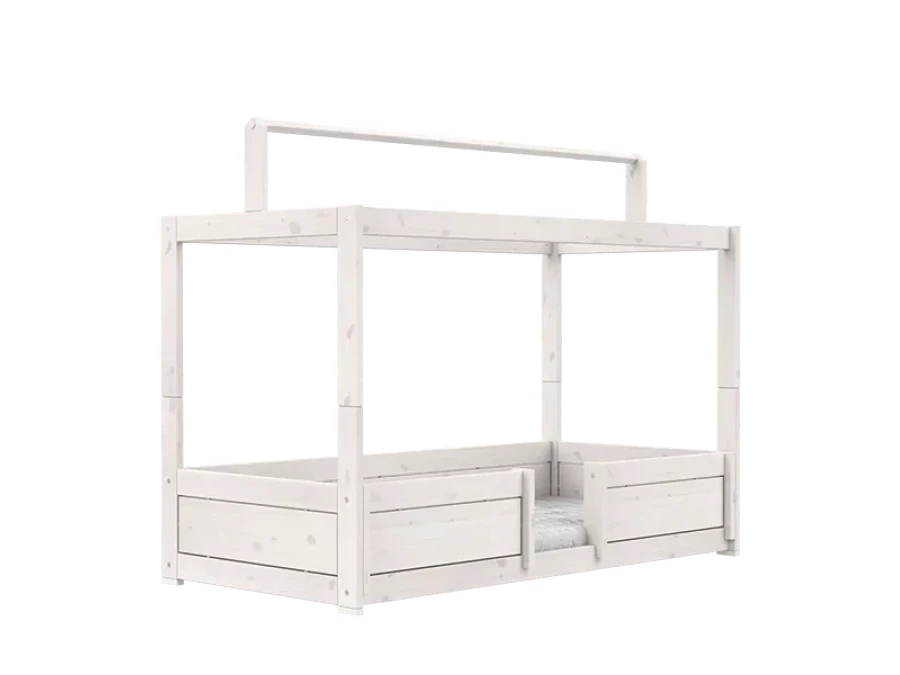 Lifetime 4-in-1 bed met dak whitewash