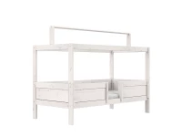 Lifetime 4-in-1 bed met dak whitewash - Afbeelding 4