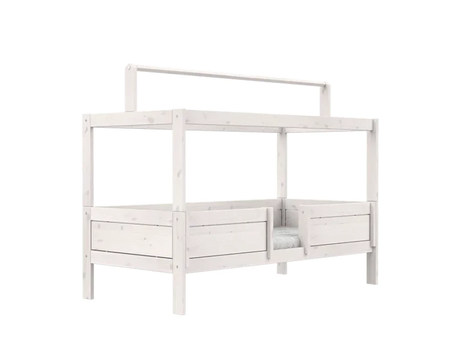 Lifetime 4-in-1 bed met dak whitewash - Afbeelding 4