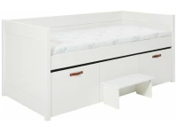 Cool Kids kajuitbed met 2 opbergboxen en opstapje 90x200