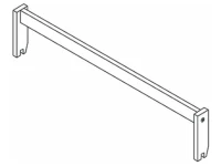 Lifetime frame uitvalbeschermer zonder front wit