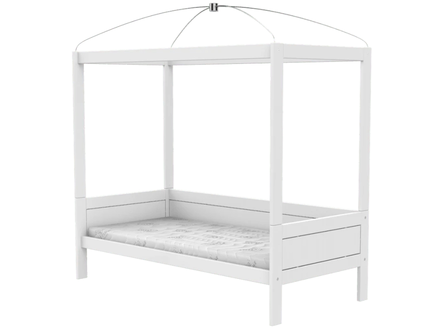 Lifetime hemelbed 90x200 wit - Afbeelding 3