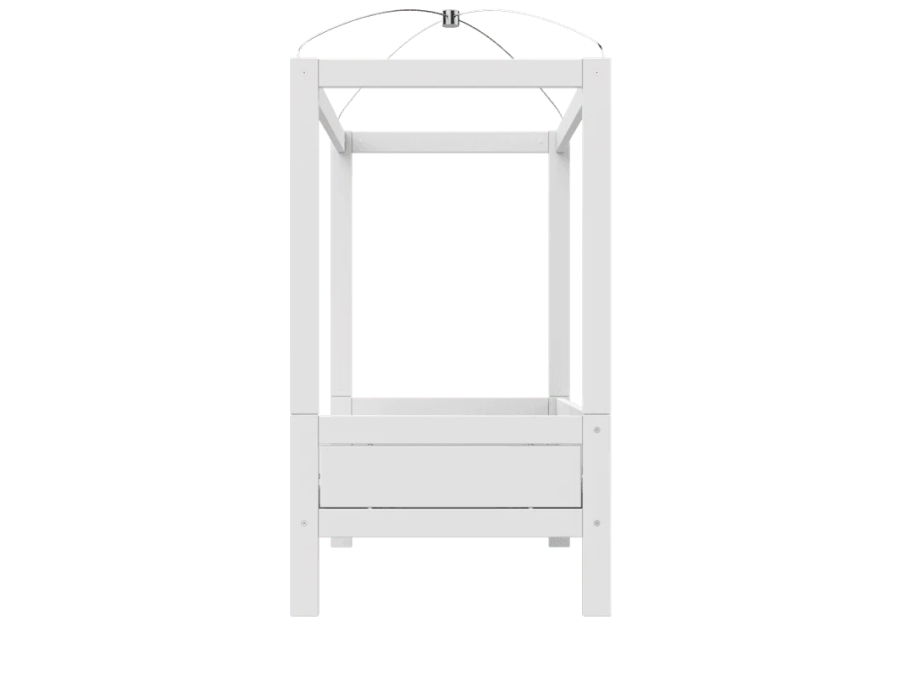 Lifetime hemelbed 90x200 wit - Afbeelding 4