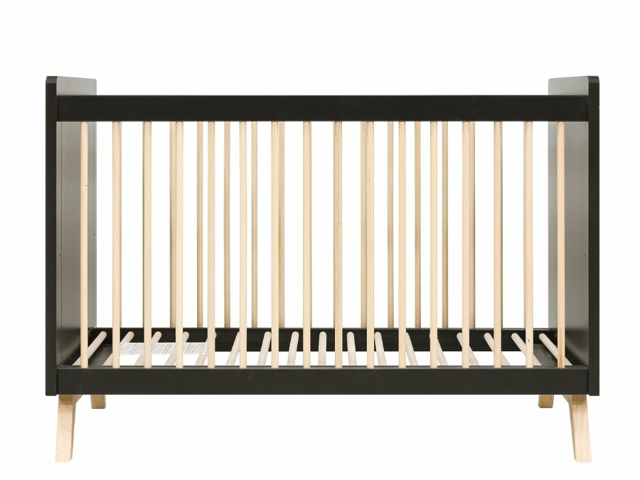 Bopita Nora ledikant 60x120 zwart / beuken - Afbeelding 6