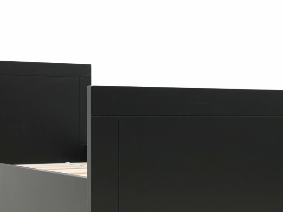 Bopita Nora bed 90x200 zwart / beuken - Afbeelding 3