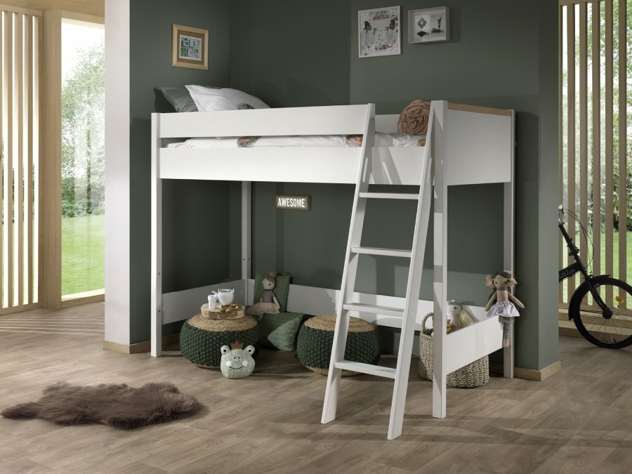 Vipack London hoogslaper wit - Afbeelding 4