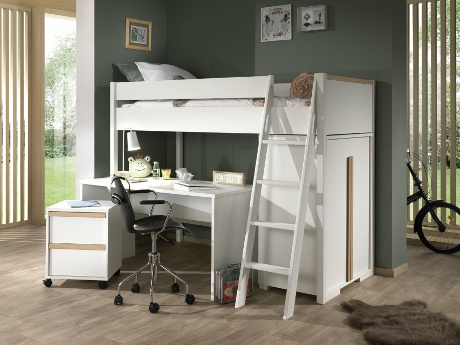 Vipack London hoogslaper wit - Afbeelding 3