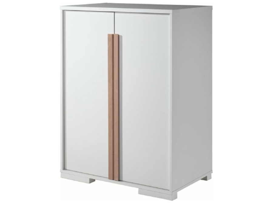 Vipack London opbergkast 3 legplanken wit