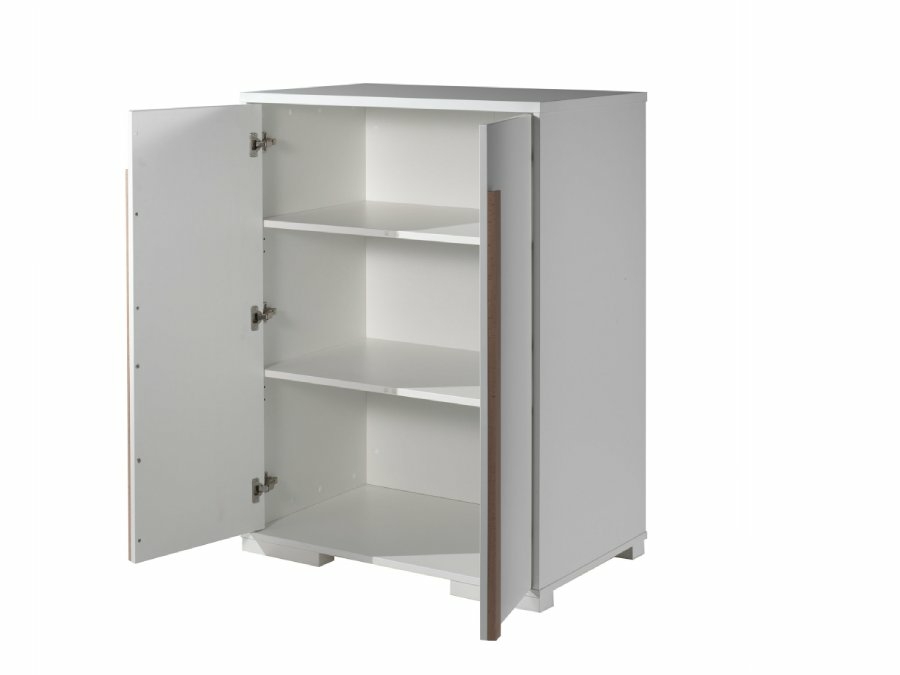 Vipack London opbergkast 3 legplanken wit - Afbeelding 2