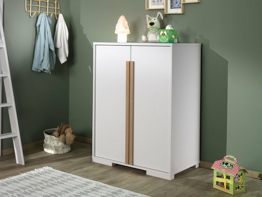 Vipack London opbergkast 3 legplanken wit - Afbeelding 3