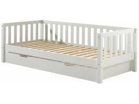 Vipack Fritz kajuitbed + bedlade wit