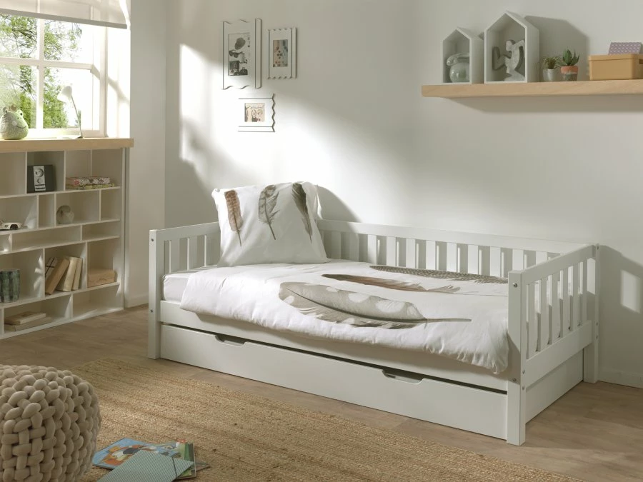 Vipack Fritz kajuitbed + bedlade wit - Afbeelding 3