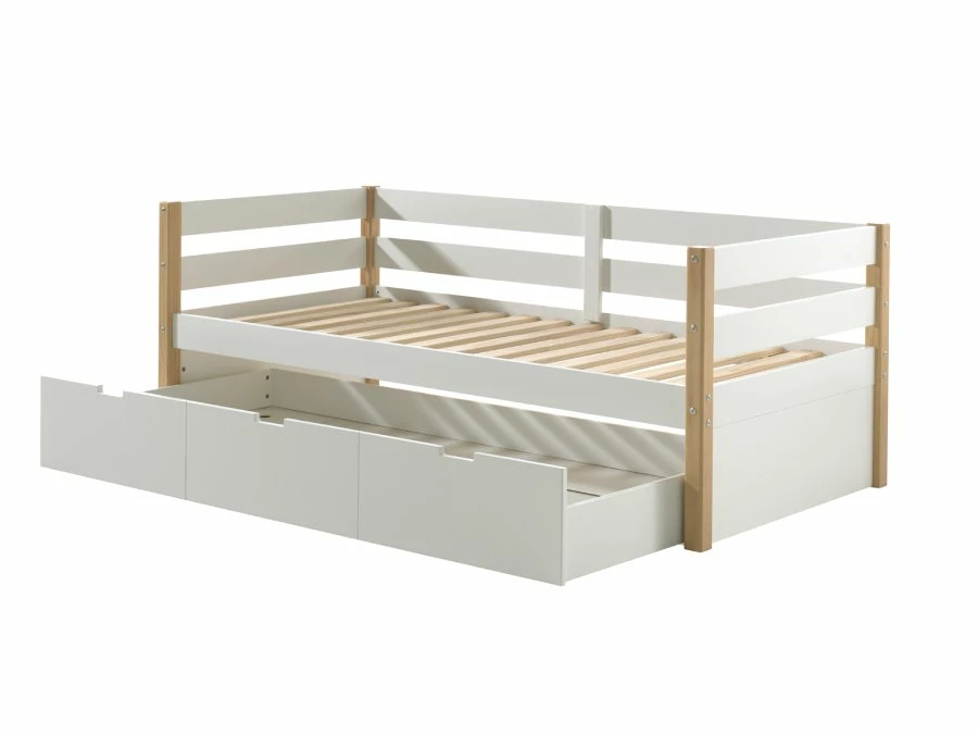 Vipack Margrit kajuitbed 90 + rolbed - Afbeelding 2