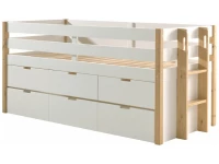 Vipack Margrit kajuitbed 91 + rolbed