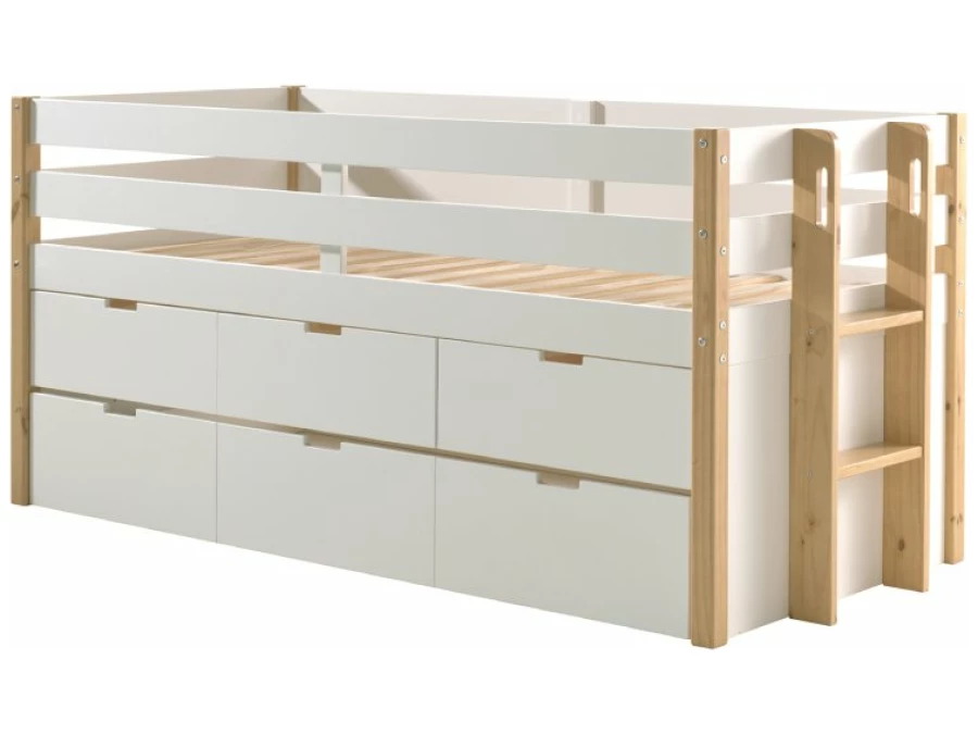 Vipack Margrit kajuitbed 91 + rolbed