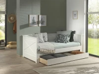 Vipack Pino uitschuifbare bedbank 90/180 x 200 - Afbeelding 5