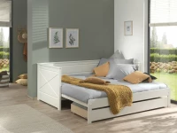 Vipack Pino uitschuifbare bedbank 90/180 x 200 - Afbeelding 7
