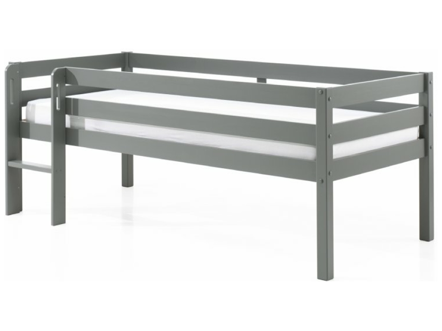 Vipack Pino halfhoogslaper laag grijs