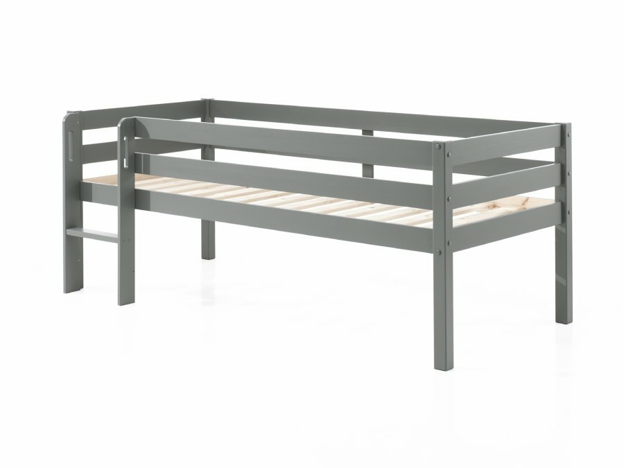 Vipack Pino halfhoogslaper laag grijs - Afbeelding 2
