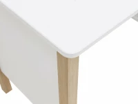 Bopita Mika bureau wit/eiken - Afbeelding 2