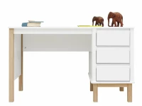 Bopita Mika bureau wit/eiken - Afbeelding 5