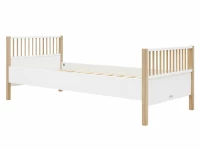 Bopita Mika bed 90x200 wit/eiken - Afbeelding 2