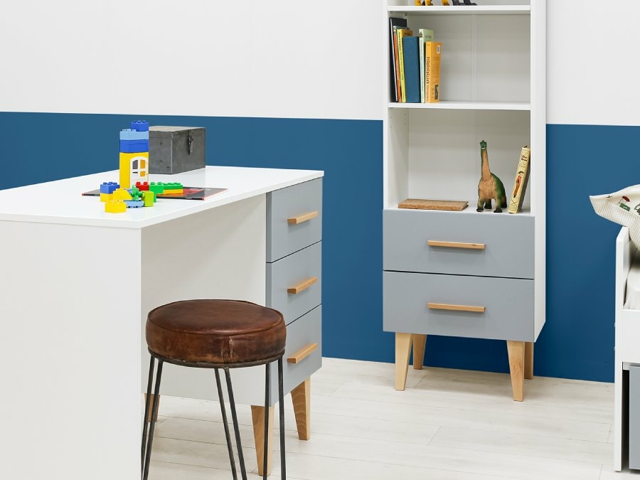 Bopita Emma bureau met 3 laden - Afbeelding 6