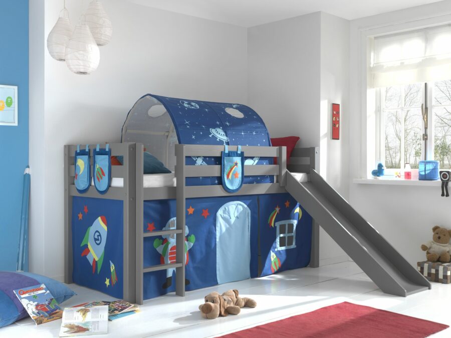 Kinderbed met glijbaan